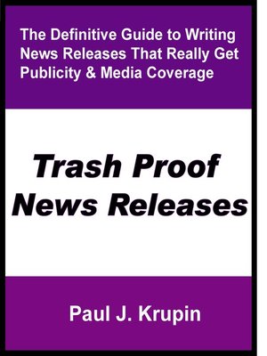 cover image of Trash Proof News Releases